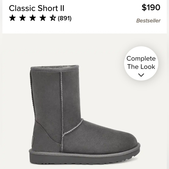 UGG Charcoal Winter Boots - Picture 6 of 6